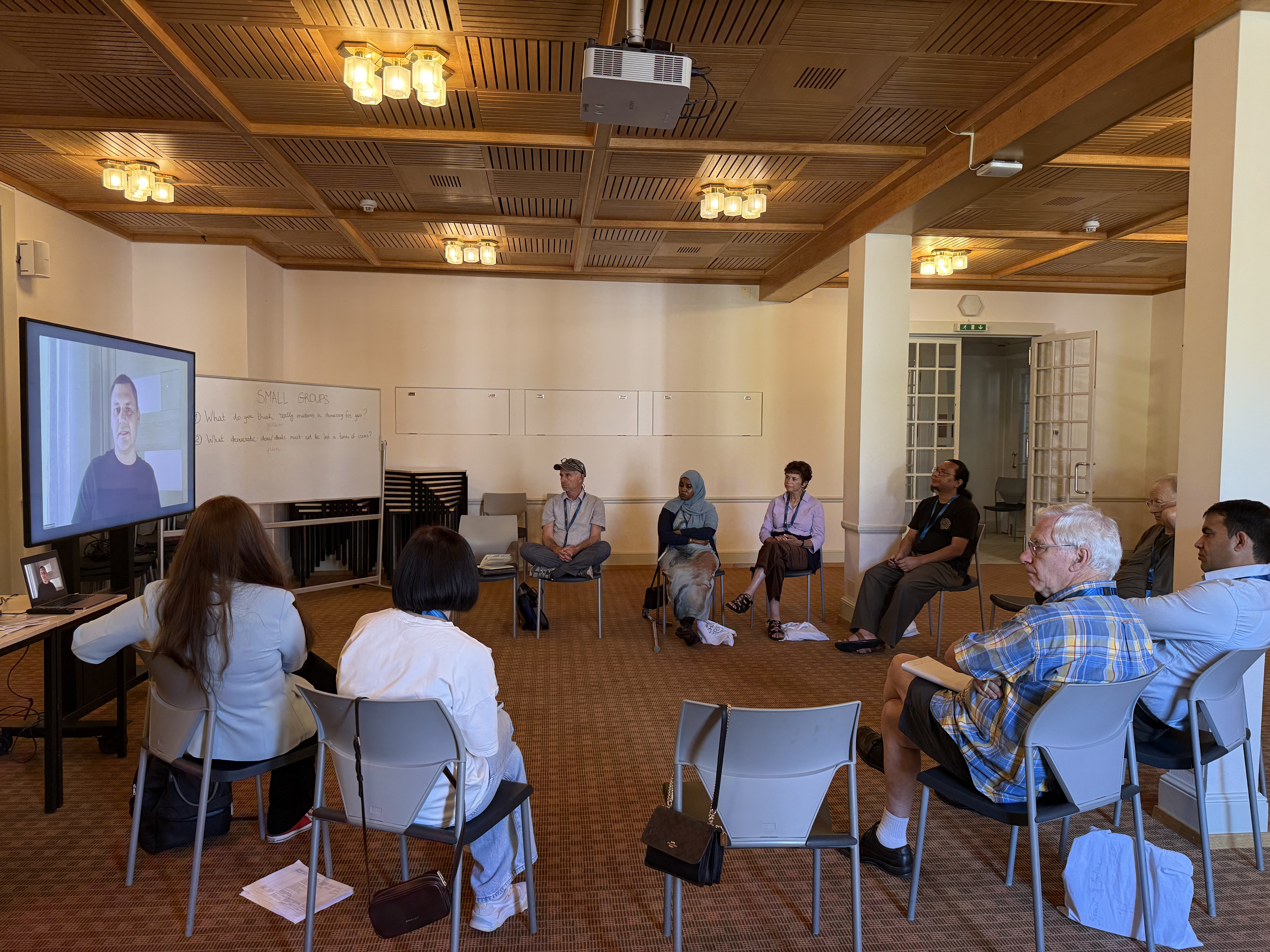 ACPD Presented Ukraine's Experience of Democracy in Times of War at the Caux Democracy Forum